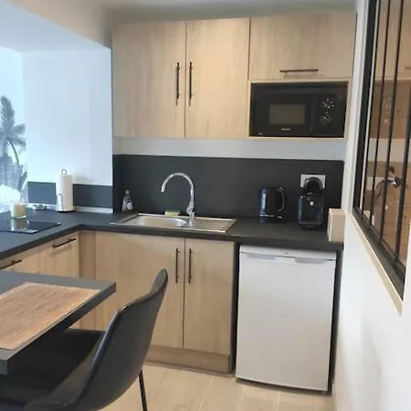 شقة Rez De Jardin Gambetta رْوان